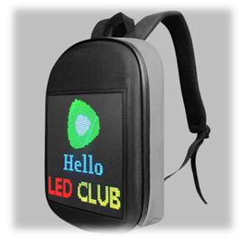 LEDディスプレイバックパック